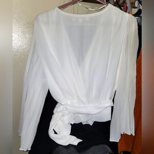 White dressy top